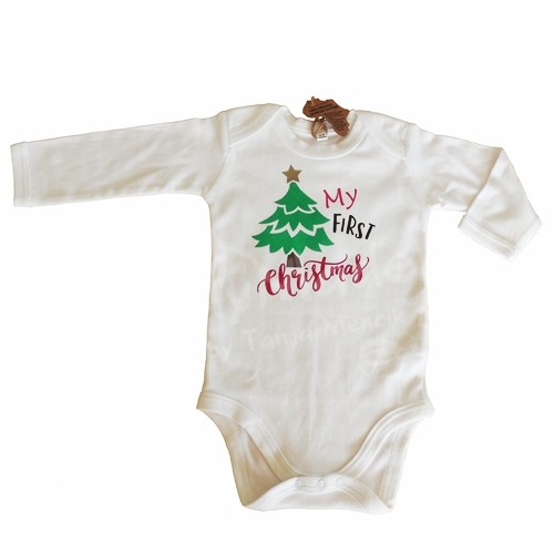 Body "My first Christmas" - zum Schließen ins Bild klicken